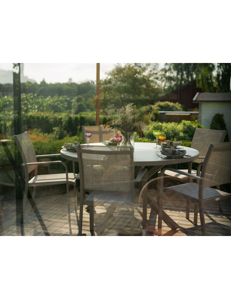 rundt havebord moderne design havemøbler udendørsindretning udendørsmøbler