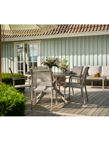 rundt havebord moderne design havemøbler udendørsindretning udendørsmøbler