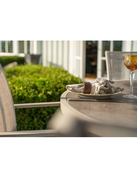 rundt havebord moderne design havemøbler udendørsindretning udendørsmøbler