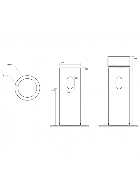 håndvask fritstående fristående vask gulvmonteret gulv badeværelse keramik hvid