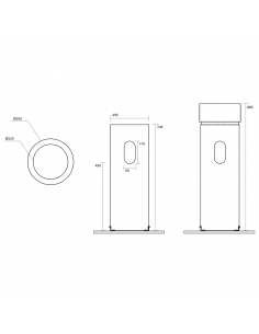 håndvask fritstående fristående vask gulvmonteret gulv badeværelse keramik 2