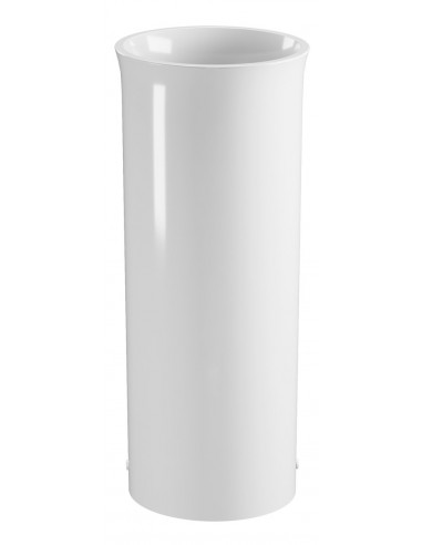 håndvask fritstående fristående vask gulvmonteret gulv badeværelse keramik hvid