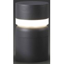 Muga havelampe H29,5 cm 1 x COB LED 9W - Mørkegrå