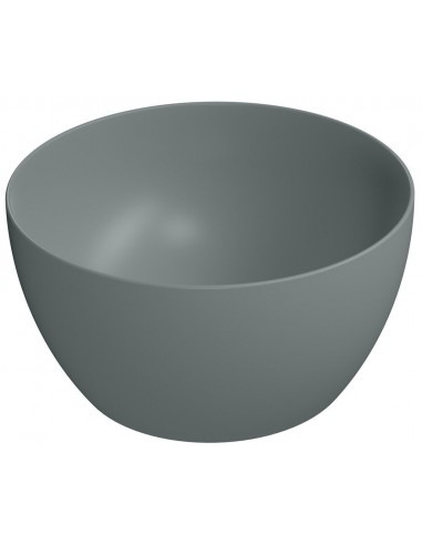 rund håndvask vask bordmonteret bordplade keramik badeværelse