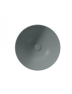 rund håndvask vask bordmonteret bordplade keramik badeværelse 2