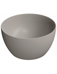 rund håndvask vask bordmonteret bordplade keramik badeværelse