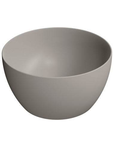 rund håndvask vask bordmonteret bordplade keramik badeværelse