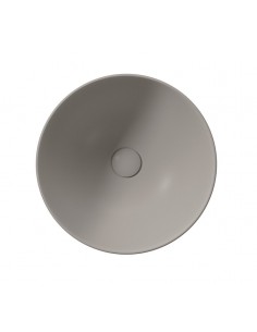 rund håndvask vask bordmonteret bordplade keramik badeværelse 2