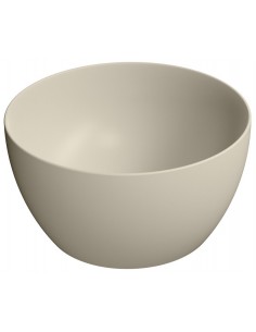 rund håndvask vask bordmonteret bordplade keramik badeværelse