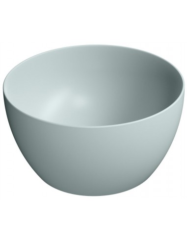 rund håndvask vask bordmonteret bordplade keramik badeværelse