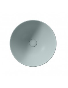 rund håndvask vask bordmonteret bordplade keramik badeværelse 2