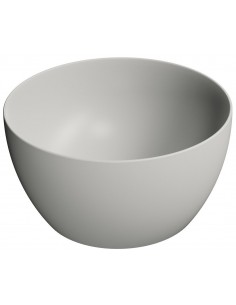 rund håndvask vask bordmonteret bordplade keramik badeværelse