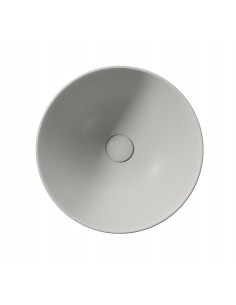 rund håndvask vask bordmonteret bordplade keramik badeværelse 2