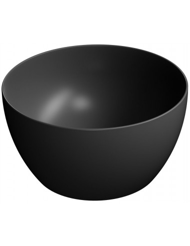 rund håndvask vask bordmonteret bordplade keramik badeværelse