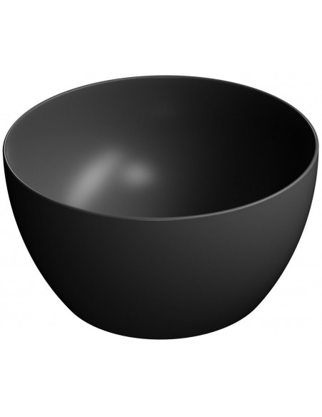 rund håndvask vask bordmonteret bordplade keramik badeværelse