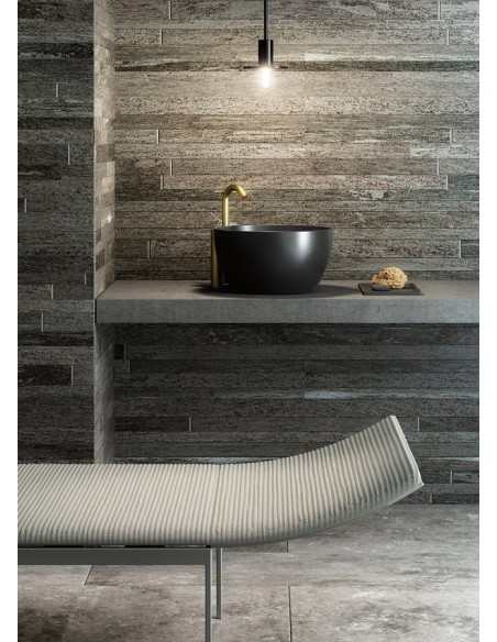 rund håndvask vask bordmonteret bordplade keramik badeværelse