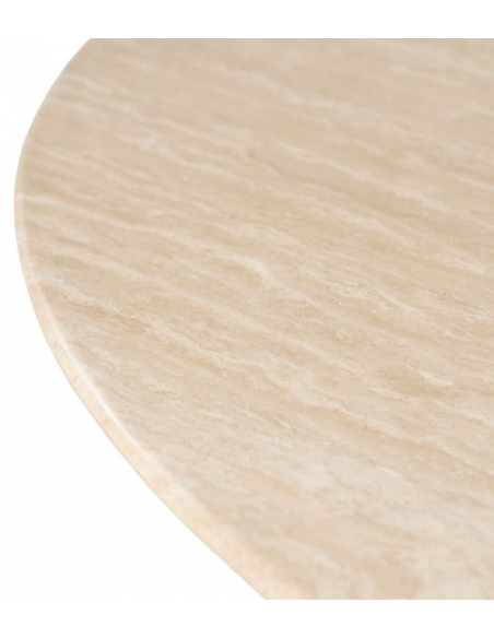 Rundt spisebord eg egetræ træ moderne design køkken alrum stuebord