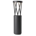 Shadow havelampe H25 cm 1 x COB LED 10W - Mørkegrå
