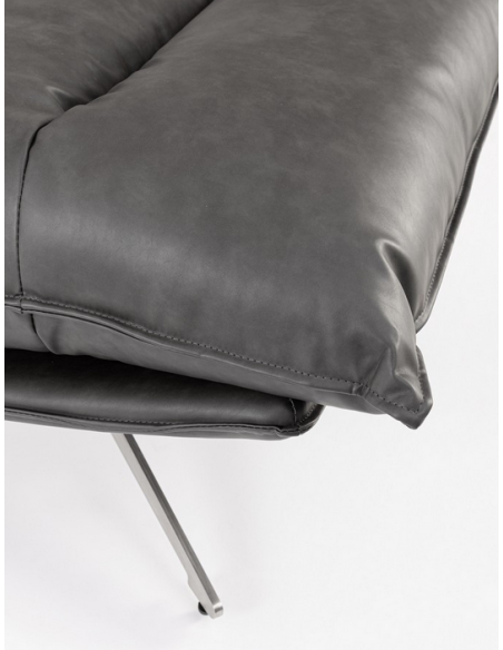 lænestol læder moderne design drej drejefod drejefunktion retro