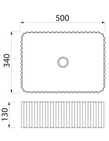 håndvask vask bordmonteret bordplade keramik badeværelse