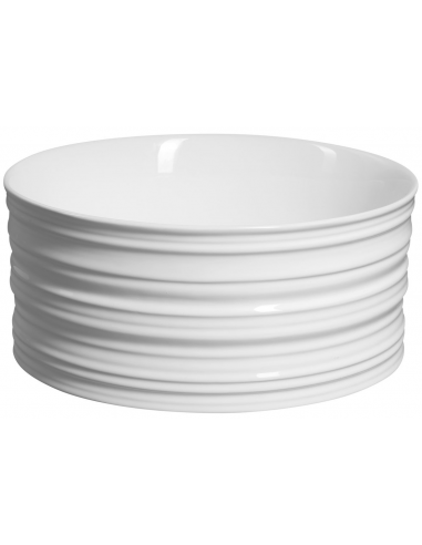 rund håndvask vask bordmonteret bordplade keramik badeværelse