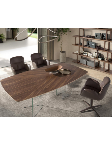 spisebordsstol med armlæn og drejefod drejefunktion læder erhvervsindretning restaurantmøbler