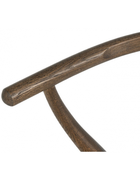 spisebordsstole træ eg egetræ moderne nordisk dansk design rattan flet armlæn