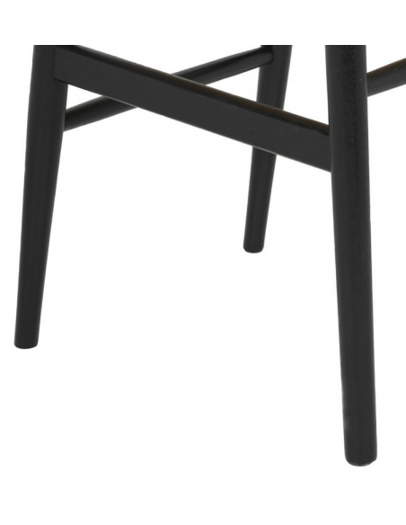 spisebordsstole træ eg egetræ moderne nordisk dansk design rattan flet armlæn