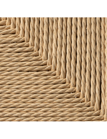 spisebordsstole træ eg egetræ moderne nordisk dansk design rattan flet armlæn