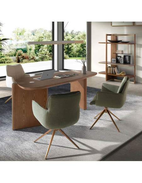 spisebordsstol med armlæn og drejefod drejefunktion erhvervsindretning restaurantmøbler