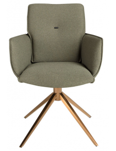 spisebordsstol med armlæn og drejefod drejefunktion erhvervsindretning restaurantmøbler 2