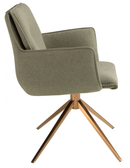 spisebordsstol med armlæn og drejefod drejefunktion erhvervsindretning restaurantmøbler