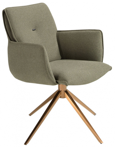 spisebordsstol med armlæn og drejefod drejefunktion erhvervsindretning restaurantmøbler