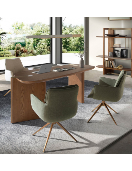 spisebordsstol med armlæn og drejefod drejefunktion erhvervsindretning restaurantmøbler