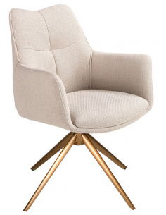 spisebordsstol med armlæn og drejefod drejefunktion erhvervsindretning restaurantmøbler