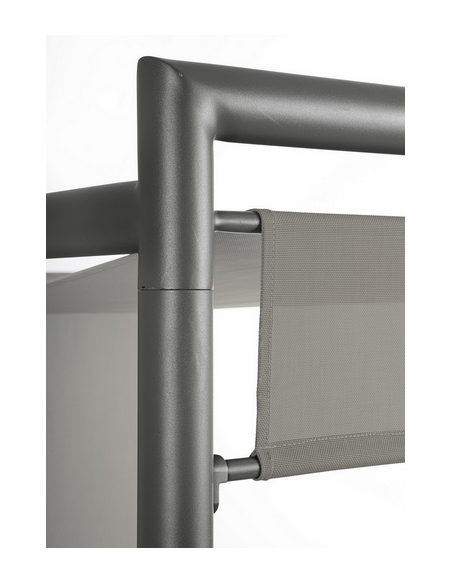 solseng dobbelt solvogn havemøbler daybed udendørs møbler gardiner design