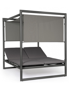 solseng dobbelt solvogn havemøbler daybed udendørs møbler gardiner design 2