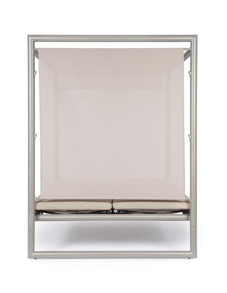 solseng dobbelt solvogn havemøbler daybed udendørs møbler gardiner design