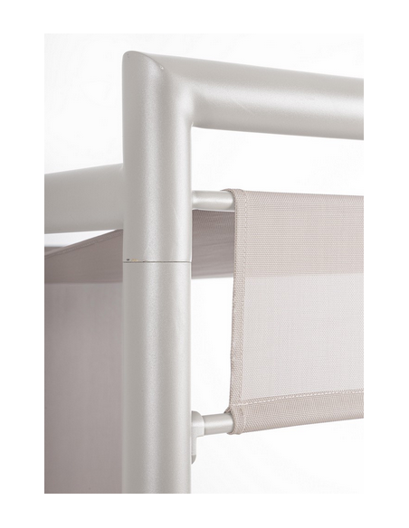 solseng dobbelt solvogn havemøbler daybed udendørs møbler gardiner design