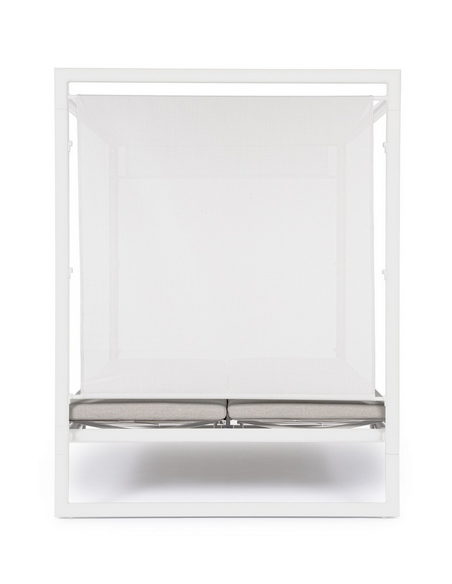 solseng dobbelt solvogn havemøbler daybed udendørs møbler gardiner design