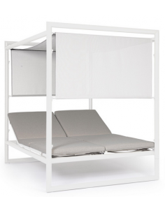 solseng dobbelt solvogn havemøbler daybed udendørs møbler gardiner design 2