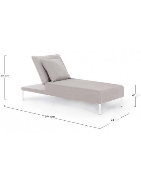 solseng solvogn havemøbler hvid design moderne