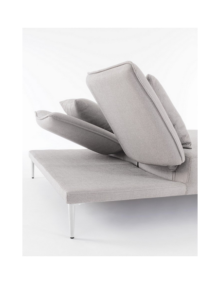 dobbelt solseng solvogn havemøbler hvid design moderne