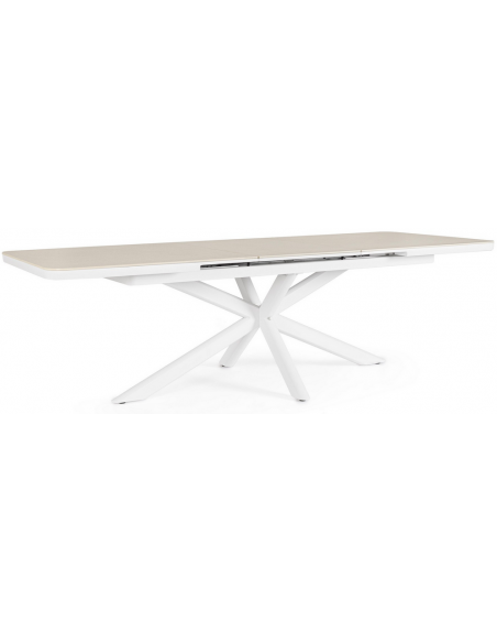 Havebord med udtræk havemøbler design spisebord have udendørs