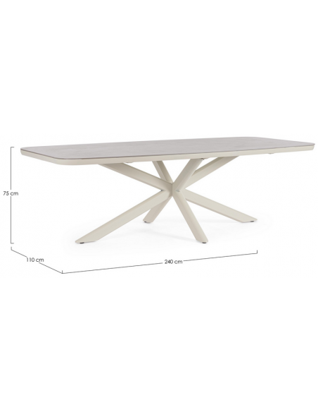 Havebord havemøbler spisebord design moderne