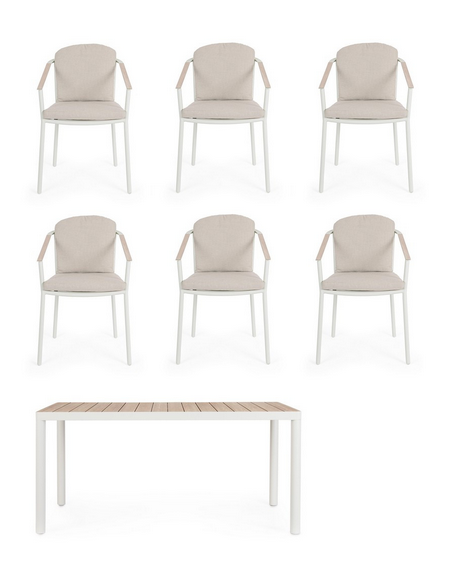 spisebordssæt udendørs havemøbler havebord med havestole polyrattan