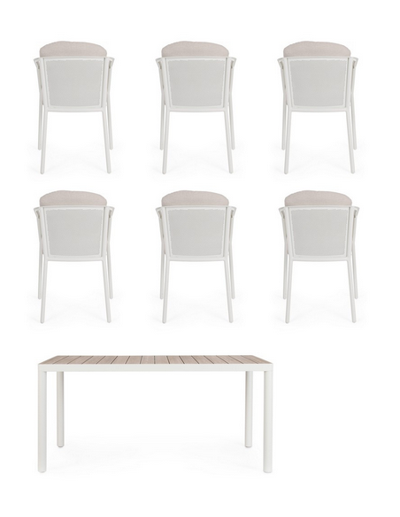 spisebordssæt udendørs havemøbler havebord med havestole polyrattan