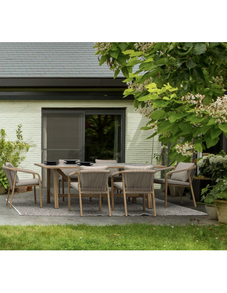 havestole træ design aluminium havemøbler