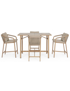 træ design aluminium havemøbler barmøbler barstole barbord haven terrasse 2