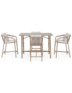 træ design aluminium havemøbler barmøbler barstole barbord haven terrasse 2